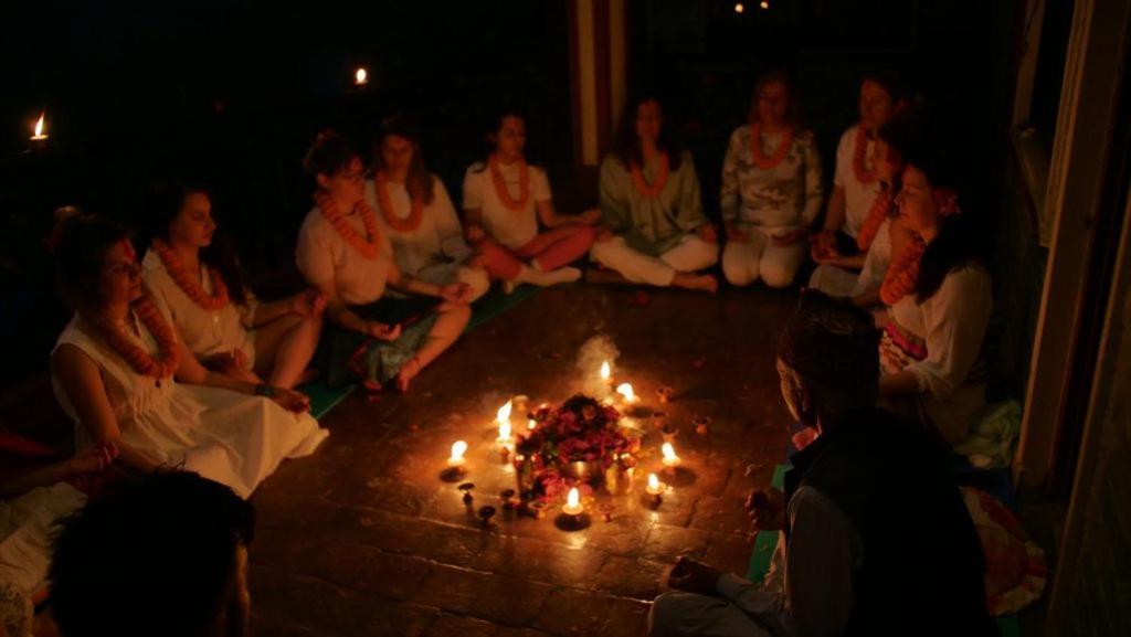 Green Hills Yoga Retreat Pokhara Exterior foto